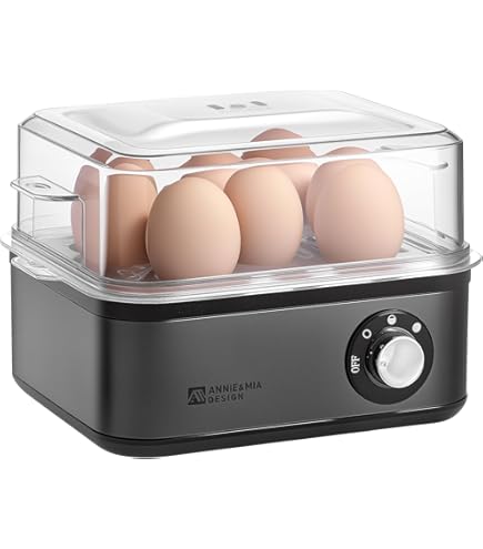 Amazon.com: Koizumi KES-0400/S Egg Steamer Boiled Egg Pot, Hot